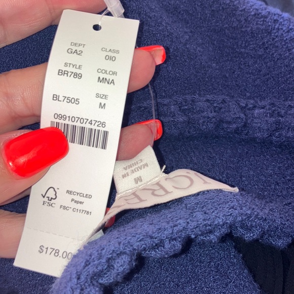 NWT J.Crew Odette Lady Jacket In Cotton Blend Boucle - Picture 5 of 5